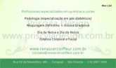 Criação de Layout: Cartão de Visitas